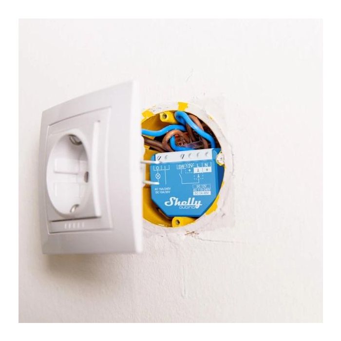 Shelly Wave 1 Relais Z-Wave Max 16A 1 Canal Inteligente para Empotrar 2 Shelly Wave 1 Relais Z-Wave Max 16A 1 Canal Inteligente para Empotrar 2