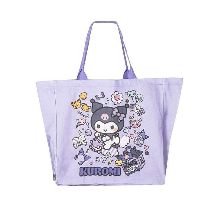 Cerdá Bolsa Shopping XL Hello Kitty Kuromi LILAC 48.0 x 43.0 x 17.0 cm