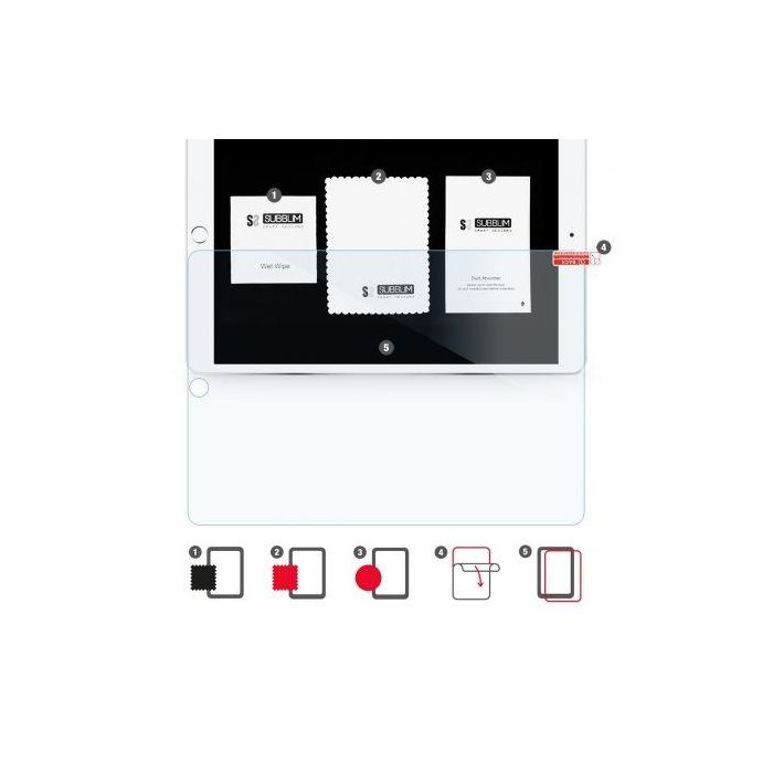Protector Subblim SUB-TG-2SBL200 para Tablets Samsung Galaxy Tab A (2019) T510/515 3