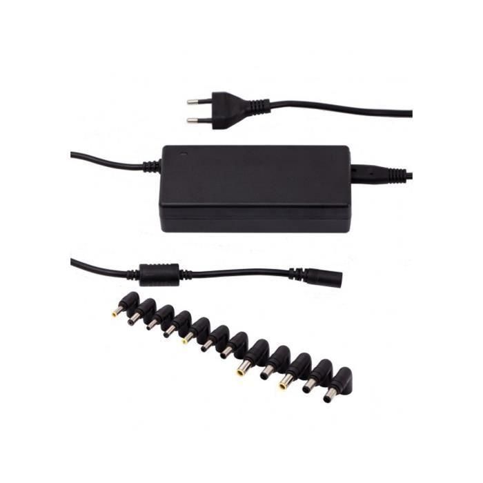 Bluestork Cargador Universal para Portátil PC 90W con 9 Puntas Intercambiables y Selección Automática de Voltaje 18.5V-20V 0 Bluestork Cargador Universal para Portátil PC 90W con 9 Puntas Intercambiables y Selección Automática de Voltaje 18.5V-20V 0