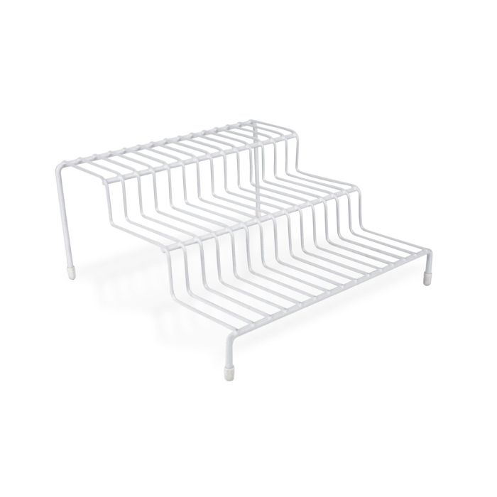 Estante 3 niveles metal blanco 26x24x11.4 cm - Confortime (12 Unidades) 2 Estante 3 niveles metal blanco 26x24x11.4 cm - Confortime (12 Unidades) 2