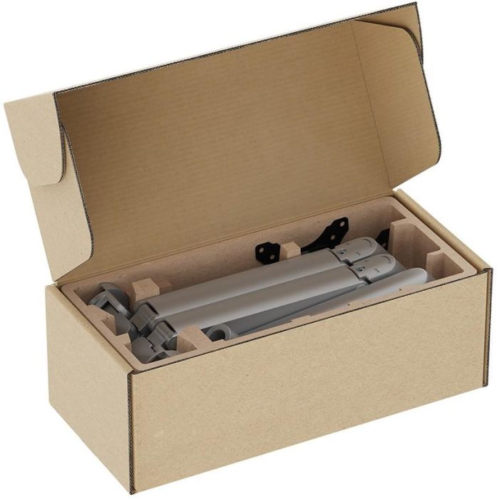 Neomounts DS70-250SL2 Soporte de Mesa para 2 Monitores hasta 32" (81cm) y 9KG - Plata 9