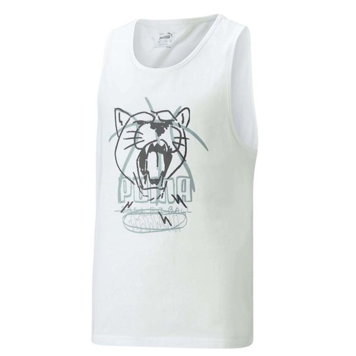 Camiseta de baloncesto Puma Blanco