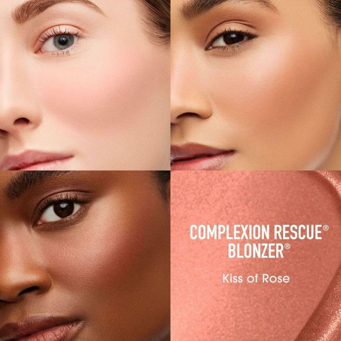 Bare Minerals COMPLEXION RESCUE Blonzer Colorete Bronceador Gel-Crema #Kiss of Rose 15 ml. Hidratante, Luminoso, Larga Duración & Vegano. 6