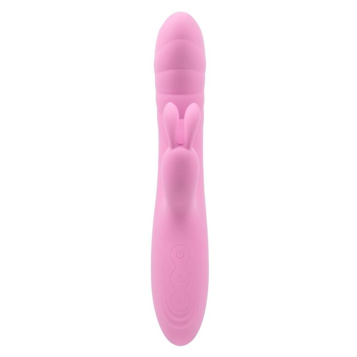 Vibrador Doble Estimulación Evolved Playboy Rosa 7 Vibrador Doble Estimulación Evolved Playboy Rosa 7