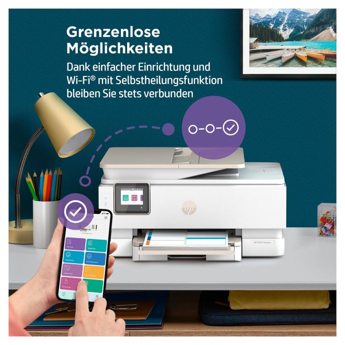 HP Envy 7920E Multifunción Inyección Color WiFi Imprime Escanea Copia Duplex 6 HP Envy 7920E Multifunción Inyección Color WiFi Imprime Escanea Copia Duplex 6