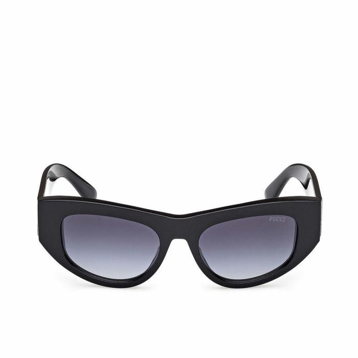 Emilio Pucci EP0228 01W Gafas de Sol para Mujer - Montura de Acetato, Cristal 52 mm, Patillas 140 mm