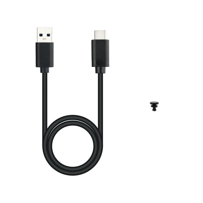 TooQ TQE-2221G Caja Externa M.2 NVMe/NGFF SSD USB 3.1 Gen2 10Gbps Sin Tornillos RGB Gris Aluminio Compatible 2230/2242/2260/2280 2