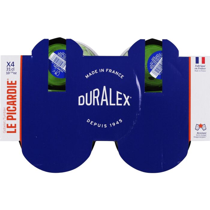 Duralex Set 4 Vasos 31 cl Verde Picardie (12 Cajas)