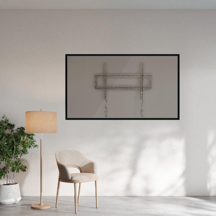 Daewoo Soporte de TV fijo para 37 a 80 pulgadas con inclinacion de 8 grados, capacidad 45 kg