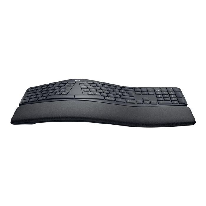 Logitech Teclado Ergo K860 Inalámbrico Ergonómico con Reposamuñecas para Escritura Natural y Cómoda 1