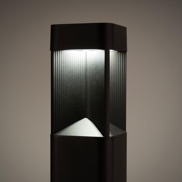 Baliza LED Exterior 60Cm 10W 2700ºK IP54 Negro [SL-CPD07-A-600-WW] 1