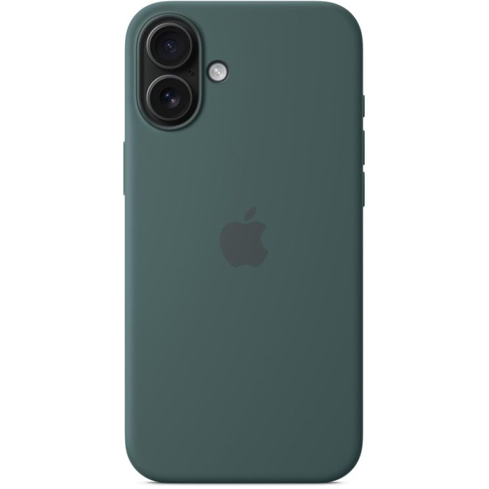 Apple Funda de Silicona con MagSafe para iPhone 16 Plus - Verde Lago 4 Apple Funda de Silicona con MagSafe para iPhone 16 Plus - Verde Lago 4
