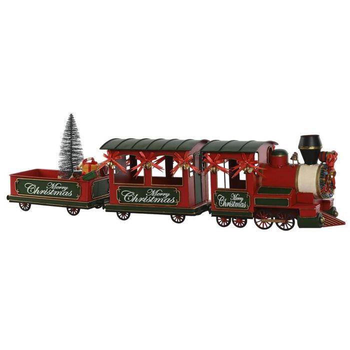 Vehiculo Decoracion Navidad Tradicional DKD Home Decor Rojo Verde 16 x 26.5 x 97 cm 0 Vehiculo Decoracion Navidad Tradicional DKD Home Decor Rojo Verde 16 x 26.5 x 97 cm 0
