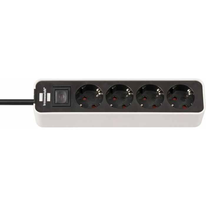Regleta Enchufes 3 Tomas con Interruptor Brennenstuhl Ecolor 3600 W (1,5 m) 9 Regleta Enchufes 3 Tomas con Interruptor Brennenstuhl Ecolor 3600 W (1,5 m) 9