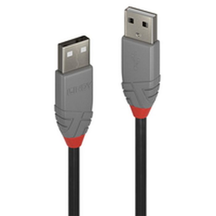 Cable USB LINDY 36695 Negro 5 m 1