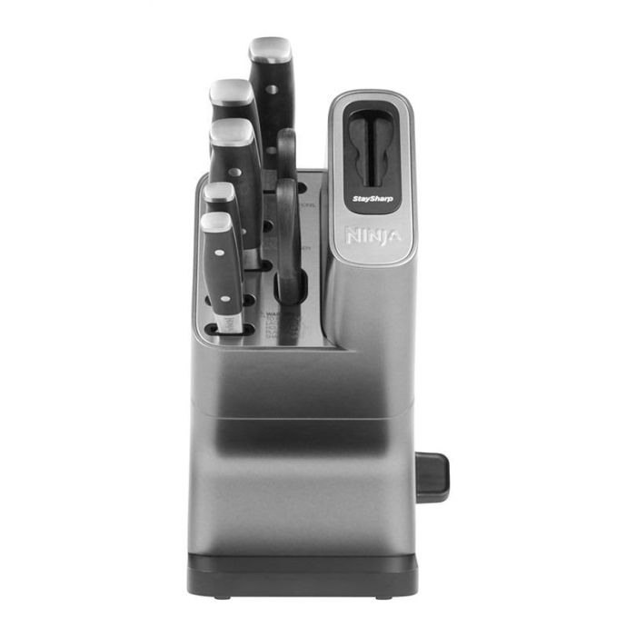 Ninja K32006EU Set de 6 Piezas Taco con Afilador Integrado, 5 Cuchillos, Tijeras Ninja Foodi de Acero Inoxidable Alemán Forjado 13 Ninja K32006EU Set de 6 Piezas Taco con Afilador Integrado, 5 Cuchillos, Tijeras Ninja Foodi de Acero Inoxidable Alemán Forjado 13