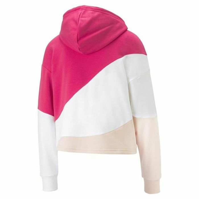 Sudadera con Capucha Mujer Puma Power Cat Rosa XS 1 Sudadera con Capucha Mujer Puma Power Cat Rosa XS 1
