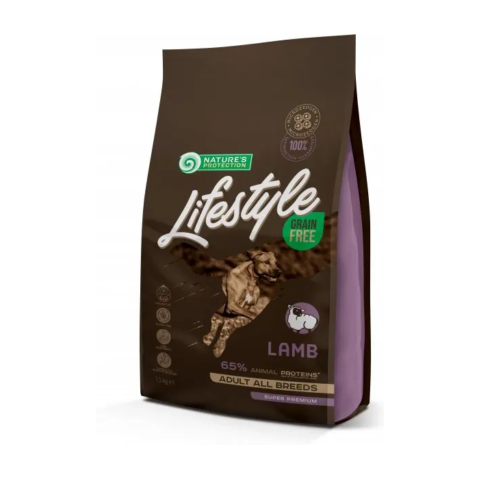 Nature's Protection Dog Lifestyle Gf Adult Cordero 1,5 kg