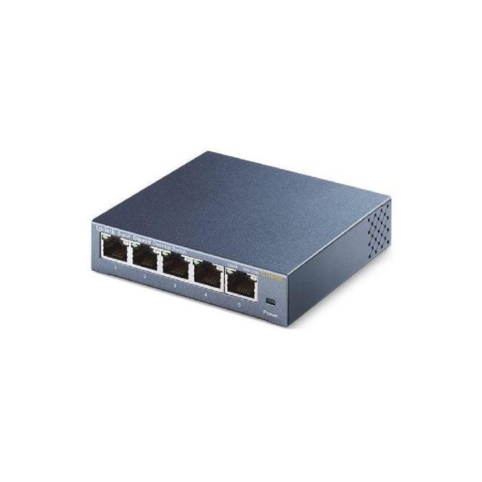 Switch TP-Link TL-SG105 5 Puertos/ RJ-45 10/100/1000 2 Switch TP-Link TL-SG105 5 Puertos/ RJ-45 10/100/1000 2