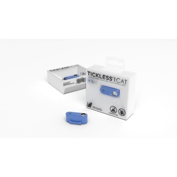 Repelente ultrasónico para gatos - TICKLESS MINI CAT - Protección contra pulgas y garrapatas - Azul Griego 5 Repelente ultrasónico para gatos - TICKLESS MINI CAT - Protección contra pulgas y garrapatas - Azul Griego 5
