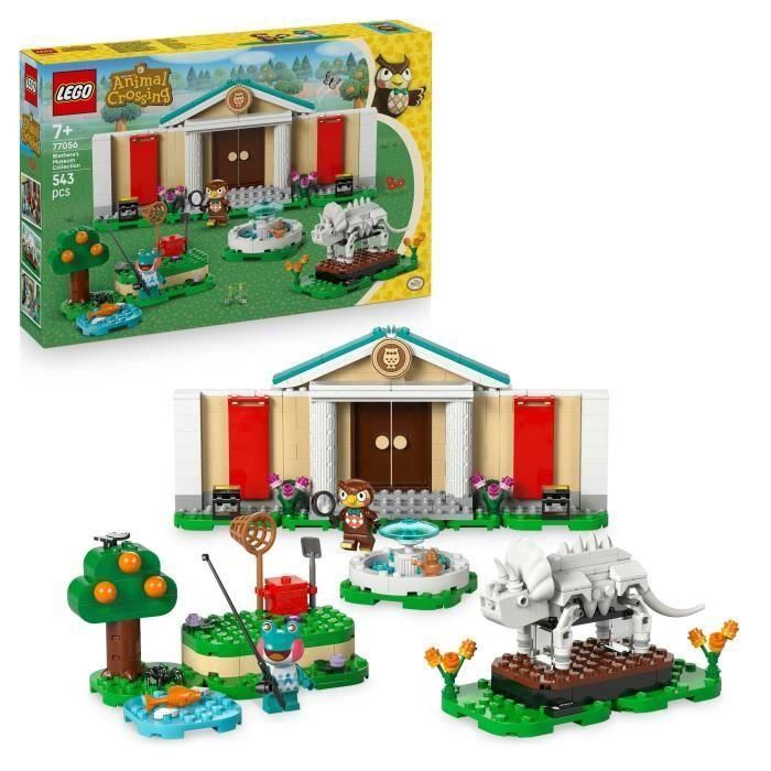 LEGO 77056 Animal Crossing Colecciones del Museo de Thibou - Juego de Construcción para Niños de 7 Años