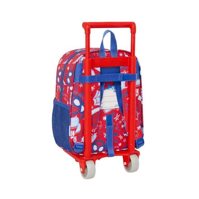 Mochila Safta Con Carro 805 Bolsillos Frontales Spidey Rescue 270x220x100 mm 1 Mochila Safta Con Carro 805 Bolsillos Frontales Spidey Rescue 270x220x100 mm 1