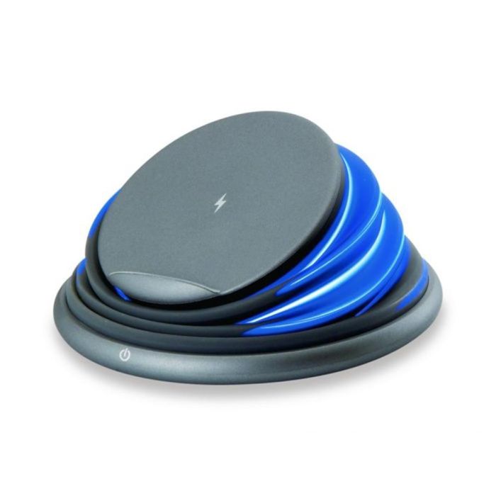 Cargador Inalambrico Conceptronic Gorgon02 gr Qi 10 W Cargador Inalambrico Conceptronic Gorgon02 gr Qi 10 W