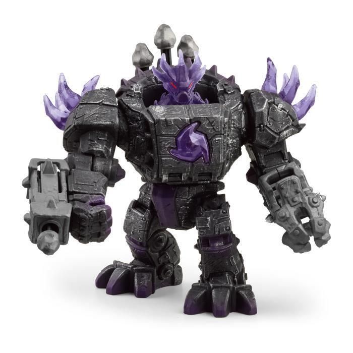 Schleich - Robot maestro de la oscuridad con mini criatura - 42557 - Rango: Eldrador mini criaturas Schleich - Robot maestro de la oscuridad con mini criatura - 42557 - Rango: Eldrador mini criaturas
