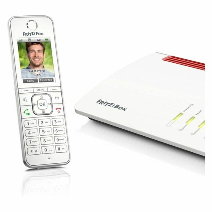 Fritz Teléfono Inalámbrico Dect Digital Fritz!Fon C6 para FRITZ!Box, Pantalla a Color, 300 Entradas, 16h Conversación 6 Fritz Teléfono Inalámbrico Dect Digital Fritz!Fon C6 para FRITZ!Box, Pantalla a Color, 300 Entradas, 16h Conversación 6