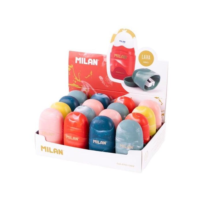 Milan Afilaborras Capsule Lava Surtido Caja Expositora 16 Ud