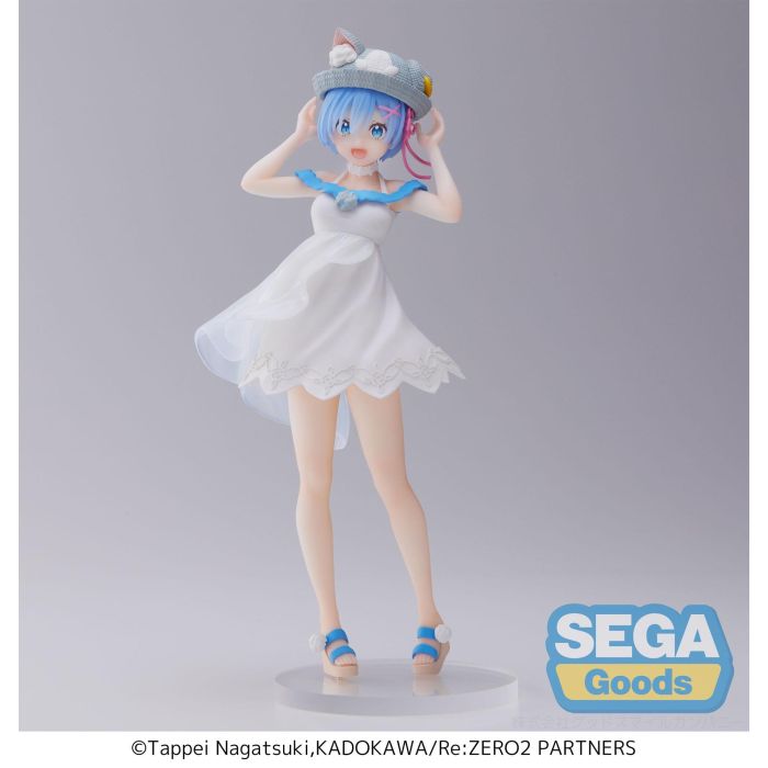 Good Smile Company Figura Re:Zero Starting Life In Another World - REM Versión Nyatsu Day Colección Luminasta 19 cm