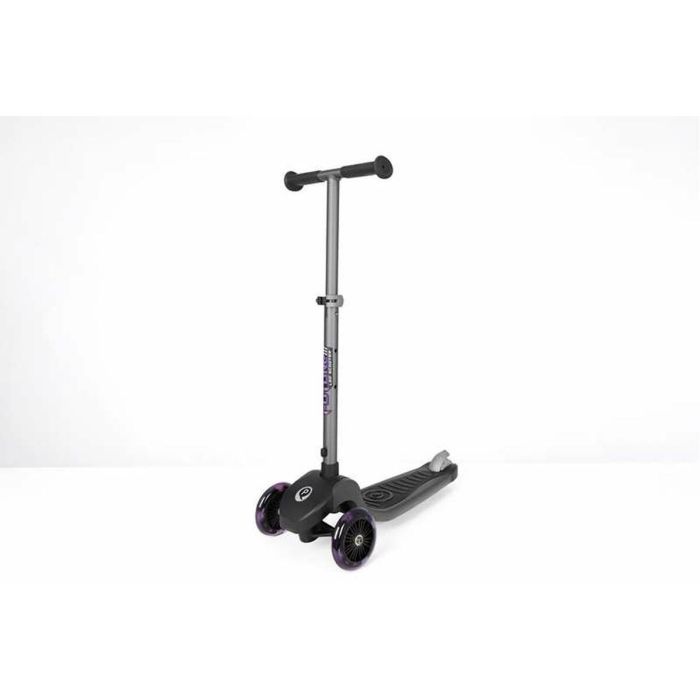 Patinete 3 ruedas eco future scooter plegable con luces purple Patinete 3 ruedas eco future scooter plegable con luces purple