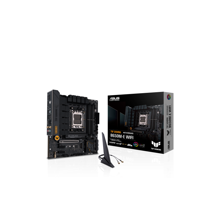 Asus TUF GAMING B650M-E WiFi Placa base para gaming 90MB1FV0-M0EAY0 1