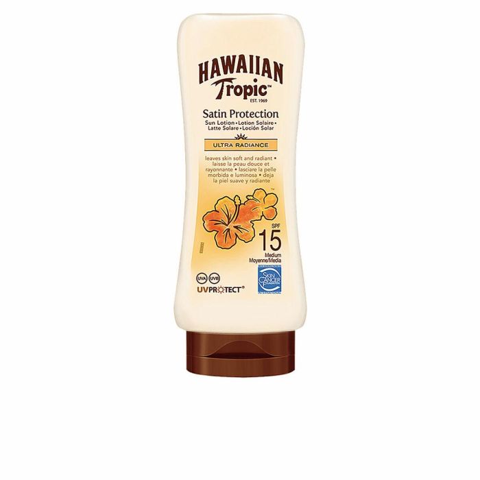 Loción Solar Satin Protection Ultra Radiance Hawaiian Tropic 3