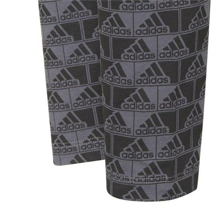 Mallas Deportivas de Mujer Adidas Essentials Logo Gris 13-14 Años 1