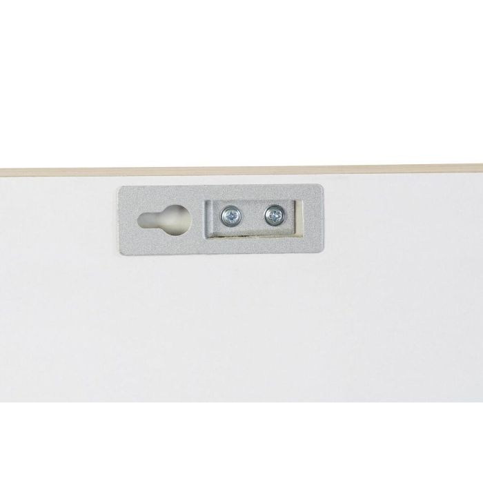 Espejo de pared DKD Home Decor Blanco Marrón Gris 56 x 2 x 76 cm (4 Unidades) 1