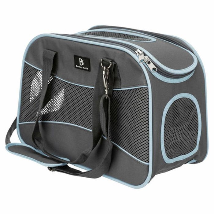 Bolso para Mascotas Trixie Alison Azul Gris Poliéster 20 × 29 × 43 CM 2