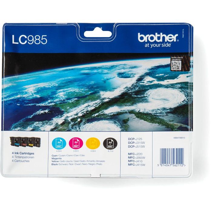 Brother LC-985VALBPDR Multipack 0 Brother LC-985VALBPDR Multipack 0
