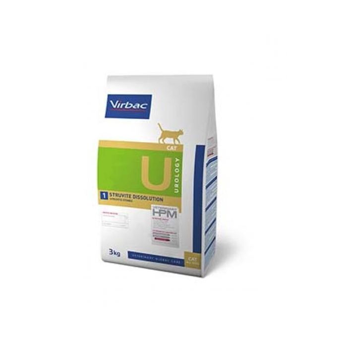 Virbac U1 Cat Urology Struvite Dissolution 3 kg Hpm