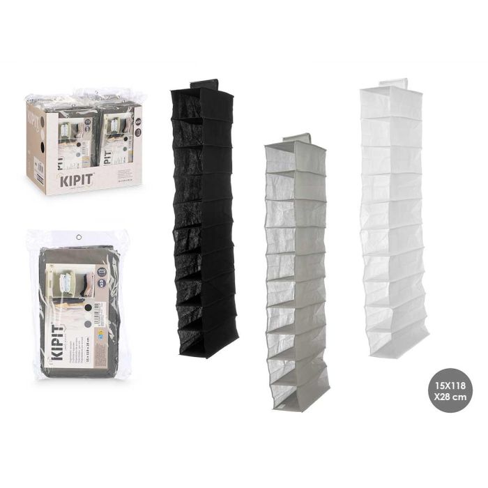 Organizador Armario 10 Cavidades Surtidos Kipit 118x28x15cm (24 Unidades) 0 Organizador Armario 10 Cavidades Surtidos Kipit 118x28x15cm (24 Unidades) 0