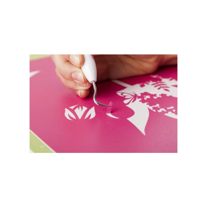 Cricut 2004233 Desmalezadora, 5 Piezas, Color Blanco