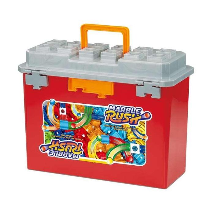 Vtech Marble Rush Caja de Almacenamiento Roja con Sonidos y Luces para Pistas de Canicas Plástico, Edad 4-10 Años