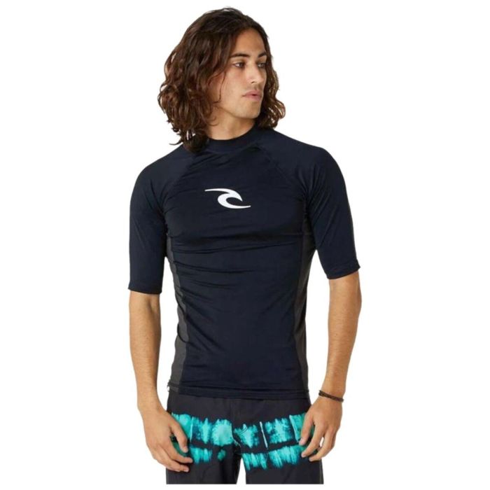 Camiseta de Baño Rip Curl Waves pf Negro Surf 0 Camiseta de Baño Rip Curl Waves pf Negro Surf 0