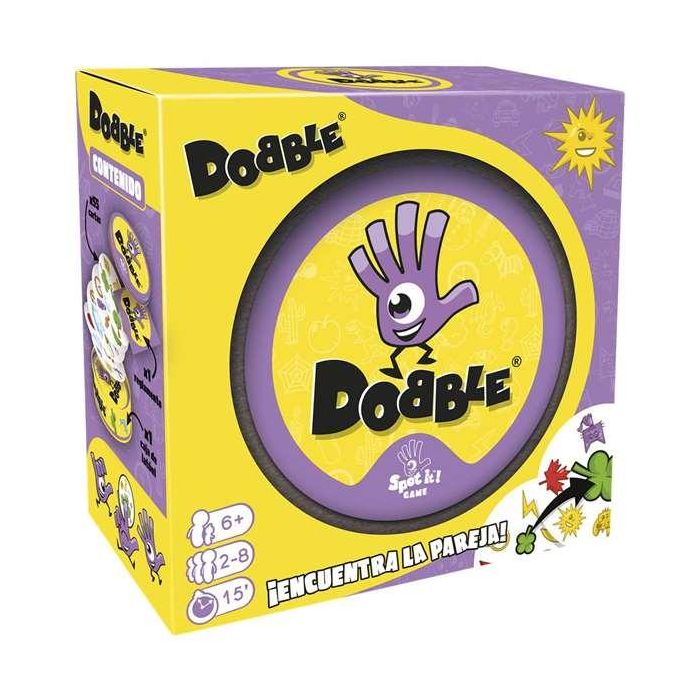 Asmodee Juego Dobble. Juego de cartas basado en la velocidad, observación y reflejos para niños y adultos. 10
