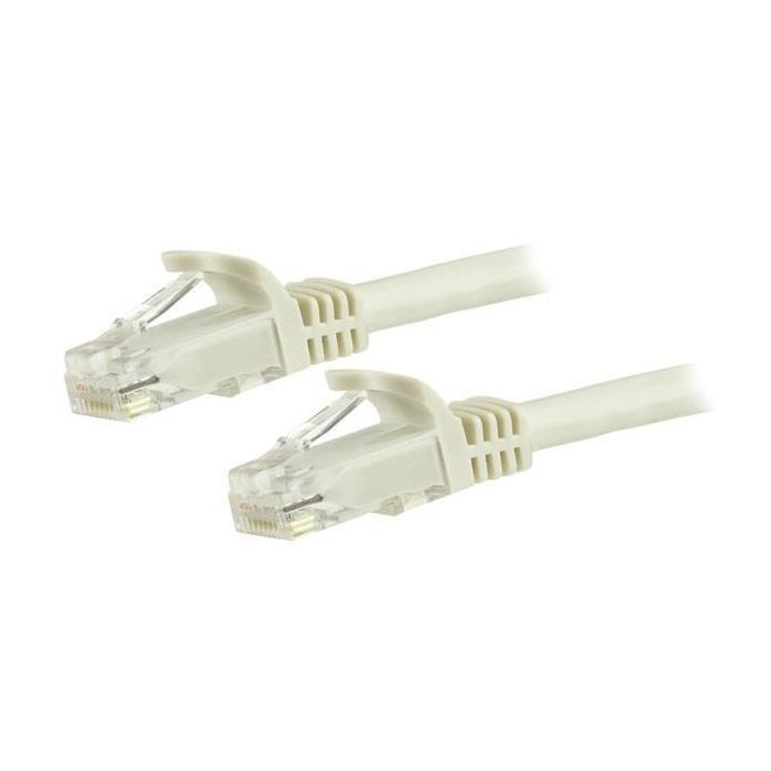 StarTech.com WHITE CAT6 PATCH CABLECat6 Patch Cable with StarTech.com WHITE CAT6 PATCH CABLECat6 Patch Cable with