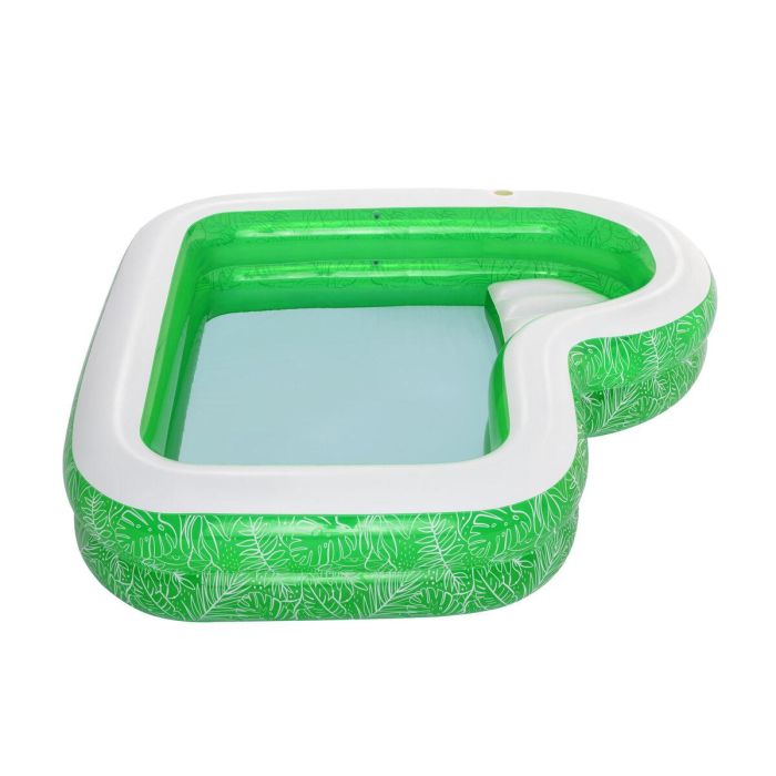 Bestway Piscina Hinchable 2 Camaras Tropical 231x231x51 cm +6 Años Jardin 54336 20