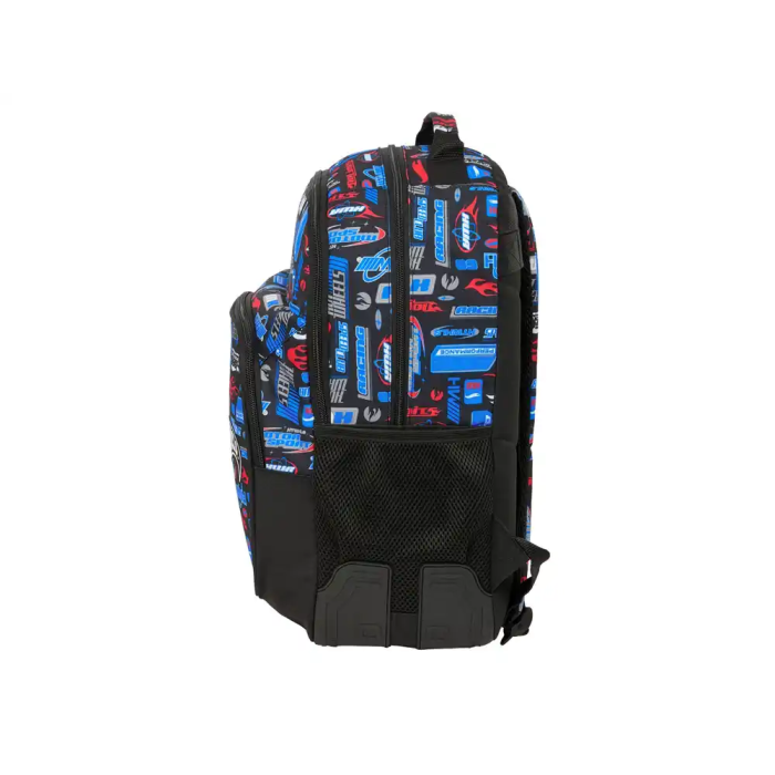 Safta Mochila Doble Hot Wheels Adaptable a Carro 420x320x150 mm 2