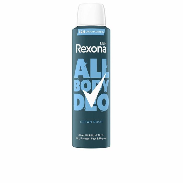 Rexona Ocean Rush Desodorante Corporal Hombre 72h Protección Sin Aluminio Vapo 150ml 0 Rexona Ocean Rush Desodorante Corporal Hombre 72h Protección Sin Aluminio Vapo 150ml 0