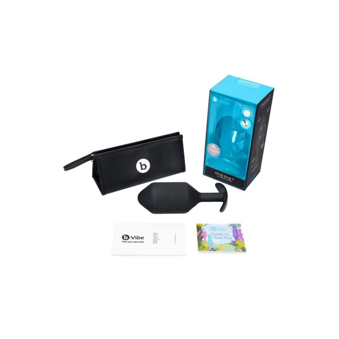Plug Anal B-Vibe 7 Negro 12 Plug Anal B-Vibe 7 Negro 12